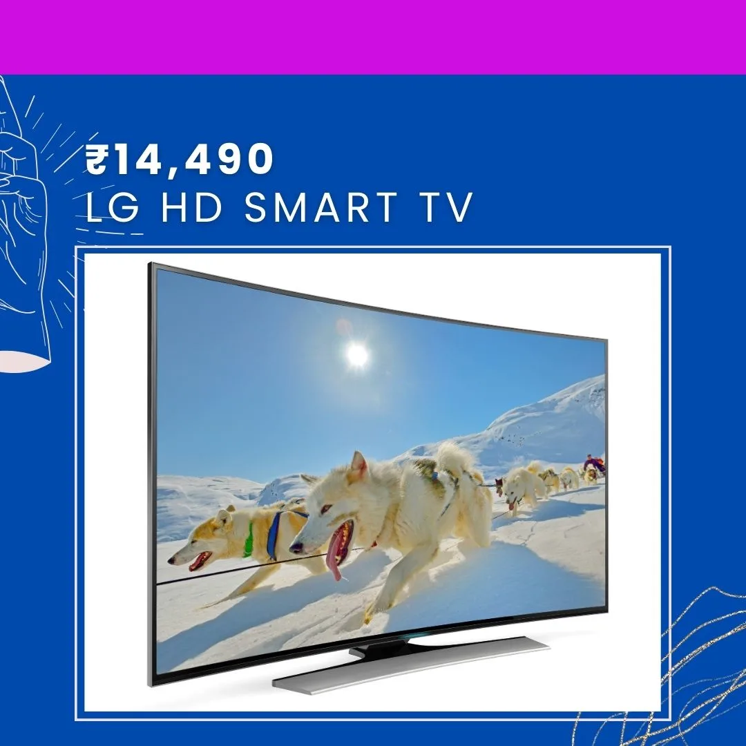 LG HD Smart TV @ ₹14,490